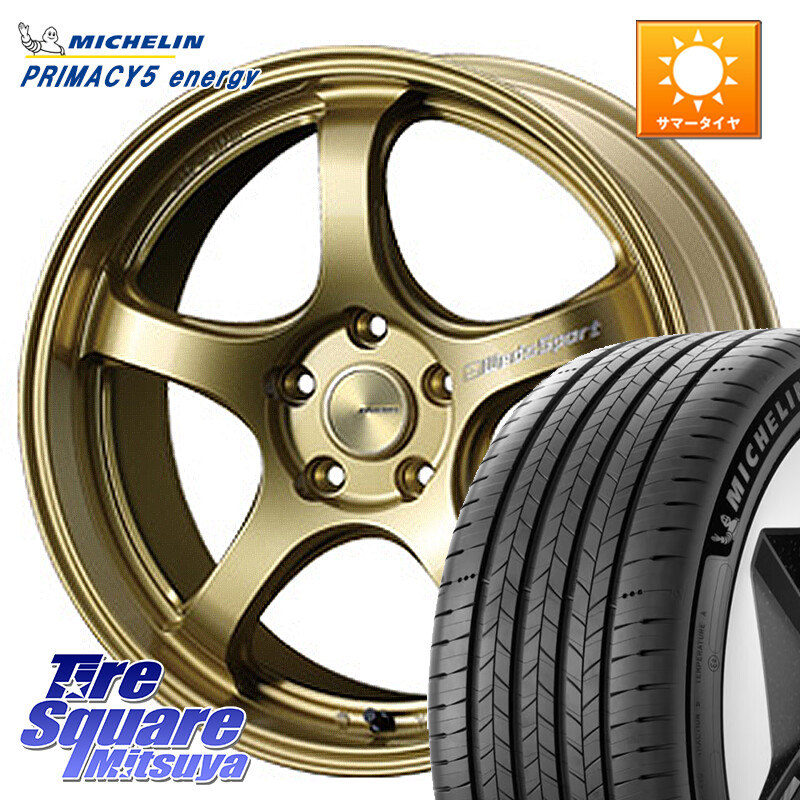 ミシュラン PRIMACY 5 energy プライマシー5エナジー 95W XL 正規 225/45R18WEDS WedsSport RN-05M RN05M ウェッズ スポーツ ホイール 18インチ 18X7.5J 45 5穴 114.3 RP6～8ステップワゴン レヴォーグ プリウスアルファ RX-8 MAZDA ジェイド マークX アコード レヴォ｜タイヤスクエアミツヤ 157,060円