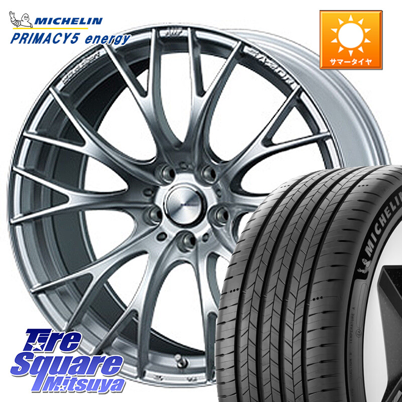 ミシュラン PRIMACY 5 energy プライマシー5エナジー 111V XL 正規 255/55R19WEDS WedsSport SA-20R SA20R ウェッズ スポーツ ホイール 19インチ 19X8.5J 38 5穴 114.3 RX レクサス|タイヤスクエアミツヤ
