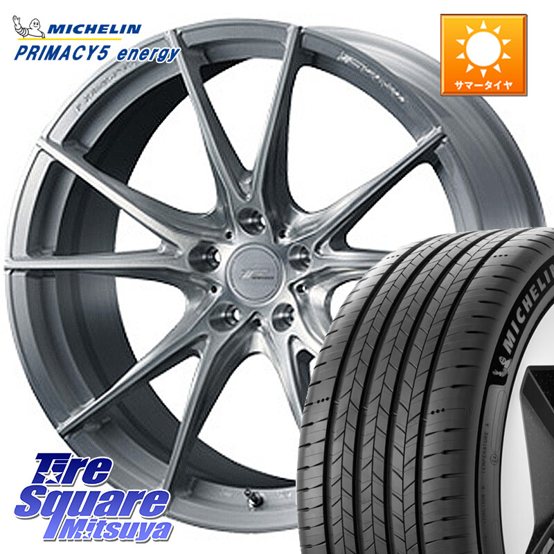 ミシュラン PRIMACY 5 energy プライマシー5エナジー 99V XL 正規 215/55R18WEDS F ZERO FZ-2 FZ2 鍛造 FORGED ホイール18インチ エフゼロ 18X7.5J 48 5穴 114.3 CX-30 MX-30 ZE2リーフ MPV|タイヤスクエアミツヤ