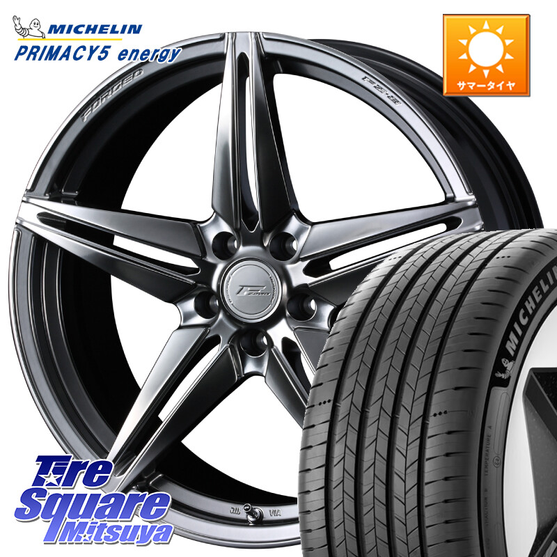 ミシュラン PRIMACY 5 energy プライマシー5エナジー 95W XL 正規 225/45R18WEDS F ZERO FZ-3 FZ3 鍛造 FORGED ホイール18インチ エフゼロ 18X8.0J 45 5穴 114.3 90系ノア/ヴォクシー RP6～8ステップワゴン ZE1リーフ プリウスアルファ ジューク JUKE 日産 ノア NOAH｜タイヤスクエアミツヤ