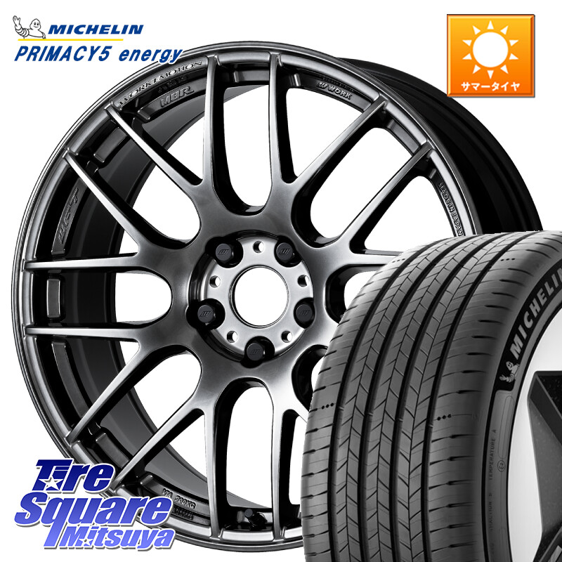 ミシュラン PRIMACY 5 energy プライマシー5エナジー 111V XL 正規 255/55R19WORK ワーク EMOTION エモーション M8R GTK 19インチ 19X8.5J 38 5穴 114.3 RX レクサス|タイヤスクエアミツヤ