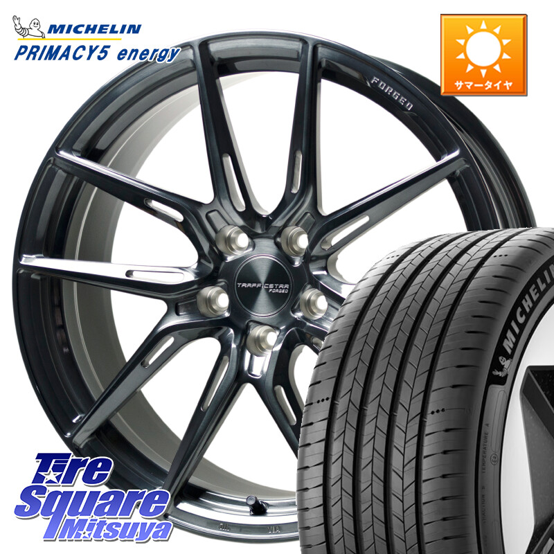 ミシュラン PRIMACY 5 energy プライマシー5エナジー 103W XL MO 正規 235/50R19HotStuff TSF-02 BRSC トラフィックスターフォージド 19インチ 19X8.0J 35 5穴 114.3 NX レクサス ハリアー｜タイヤスクエアミツヤ