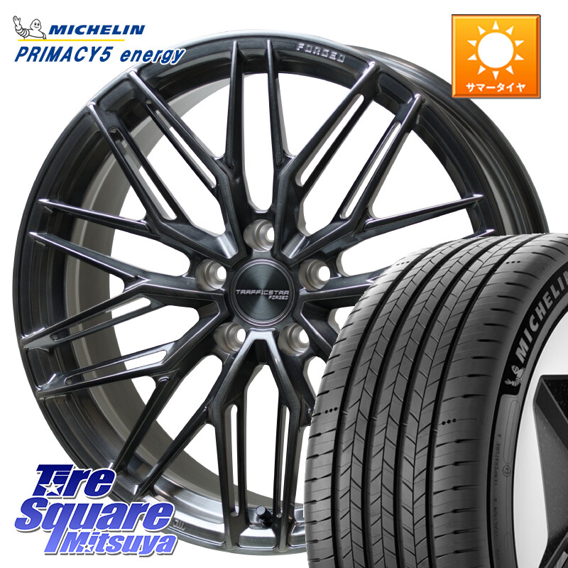 ミシュラン PRIMACY 5 energy プライマシー5エナジー 103V XL 正規 245/45R20HotStuff TSF-03 BRSC トラフィックスターフォージド 20インチ 20X8.5J 38 5穴 114.3 RAV4 50系 NX レクサス ハリアー Escape｜タイヤスクエアミツヤ