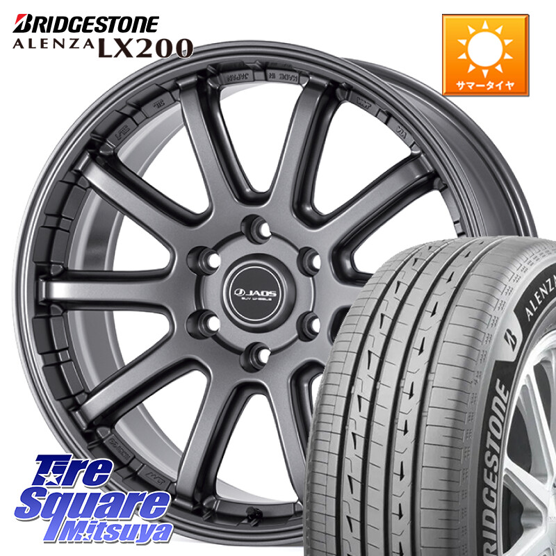 ブリヂストン アレンザ ALENZA LX200 サマータイヤ 265/65R17JAOS JAOS TRIBE CROSS ジャオス トライブ クロス 17インチ 17X8.0J 0 6穴 139.7 トライトン Tacoma ランドクルーザー プラド カスタムサイズ ハイラックス HILUX｜タイヤスクエアミツヤ