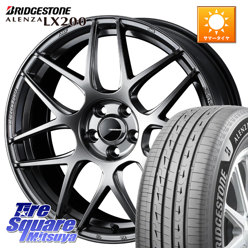 ブリヂストン アレンザ ALENZA LX200 サマータイヤ 225/60R18WEDS WedsSport SA-27R SA27R ウェッズ スポーツ ホイール 18インチ 18X7.5J(M14B) 35 5穴 114.3 クラウンクロスオーバー｜タイヤスクエアミツヤ