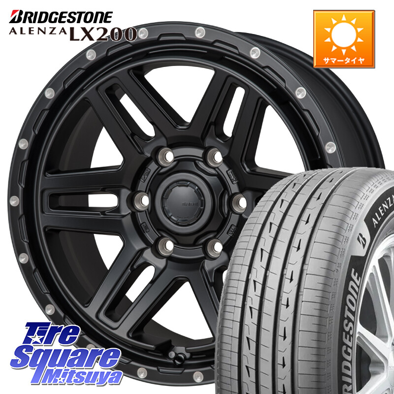 ブリヂストン アレンザ ALENZA LX200 サマータイヤ 265/65R17MONZA HI-BLOCK ERDE ホイール 17インチ 17X8.0J 20 6穴 139.7 GUN226ハイラックス 150系プラド ランクル[FJ] トライトンGSR GUN125ハイラックス Tacoma ハイラックス HILUX ハイラックス サーフ｜タイヤスクエアミツヤ