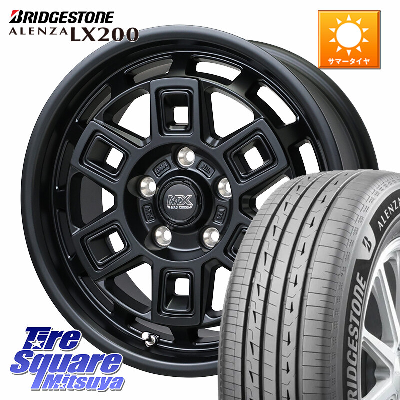 ブリヂストン アレンザ ALENZA LX200 サマータイヤ 235/65R17HotStuff MAD CROSS AEVER マッドクロス アイヴァー ホイール 17インチ 17X7.0J 38 5穴 114.3 50系RAV4 60系RAV4 RAV4 50系 デリカD:5 D5 カスタムサイズ RAV4 60系 CX-5 CX5 MAZDA｜タイヤスクエアミツヤ