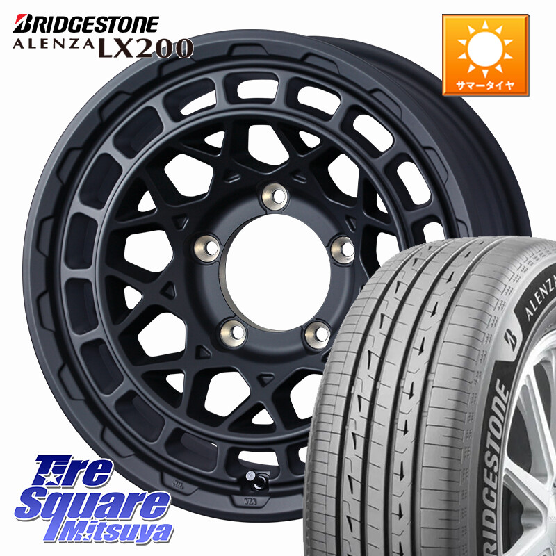 ブリヂストン アレンザ ALENZA LX200 サマータイヤ 215/70R16WEDS MUDVANCE X TYPE M ホイール 16インチ マッドヴァンス タイプM 16X5.5J 22 5穴 139.7 ジムニー専用(要オーバーフェンダー等) AZオフロード カスタムサイズ|タイヤスクエアミツヤ