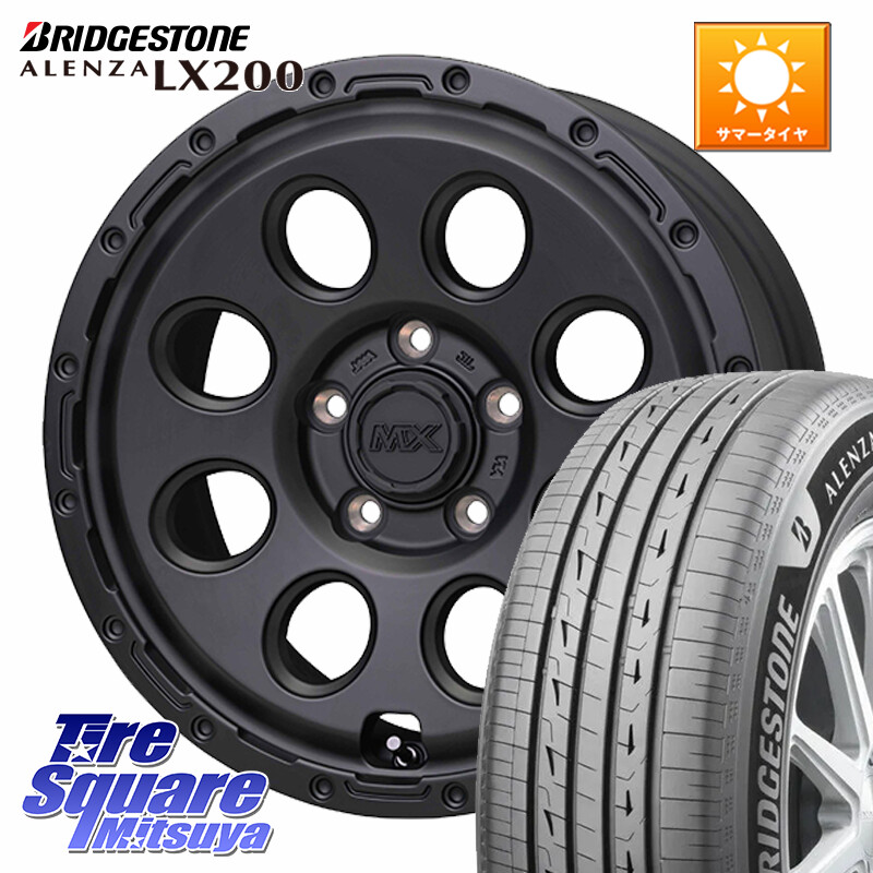 ブリヂストン アレンザ ALENZA LX200 サマータイヤ 215/70R16HotStuff MAD CROSS RECON マッドクロス リーコン ホイール 16インチ 16X7.0J 35 5穴 114.3 デリカD:5 デリカD:5(26+) エクリプスクロス RVR クルーガー V・L ハリアー|タイヤスクエアミツヤ
