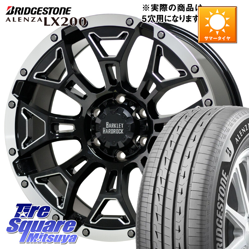 ブリヂストン アレンザ ALENZA LX200 サマータイヤ 285/50R20HotStuff BARKLEY HARDROCK ELBERT ハードロック エルバート ホイール 20インチ 20X9.5J 50 5穴 150 ランクル200 LX レクサス|タイヤスクエアミツヤ