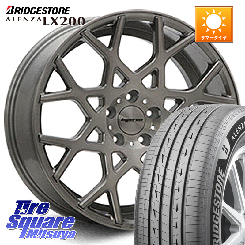 ブリヂストン アレンザ ALENZA LX200 サマータイヤ 235/45R19MLJ huperion ハイペリオン CVZ ホイール 19インチ 19X8.5J 35 5穴 114.3 30系アルファード/ヴェルファイア ヴェルファイアハイブリッド ヴェルファイア アルファード|タイヤスクエアミツヤ