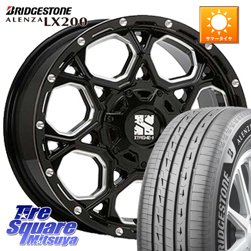 ブリヂストン アレンザ ALENZA LX200 サマータイヤ 265/65R17MLJ XJ06 XTREME-J エクストリームJ ホイール 17インチ 17X8.0J 20 6穴 139.7 GUN226ハイラックス 150系プラド ランクル[FJ] トライトンGSR GUN125ハイラックス Tacoma ハイラックス HILUX ハイラックス サ｜タイヤスクエアミツヤ