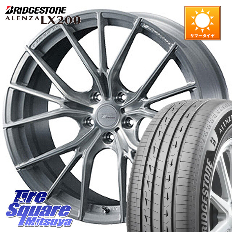ブリヂストン アレンザ ALENZA LX200 サマータイヤ 235/45R20WEDS F ZERO FZ-1 FZ1 鍛造 FORGED ホイール20インチ エフゼロ 20X8.5J 38 5穴 114.3 NX レクサス|タイヤスクエアミツヤ