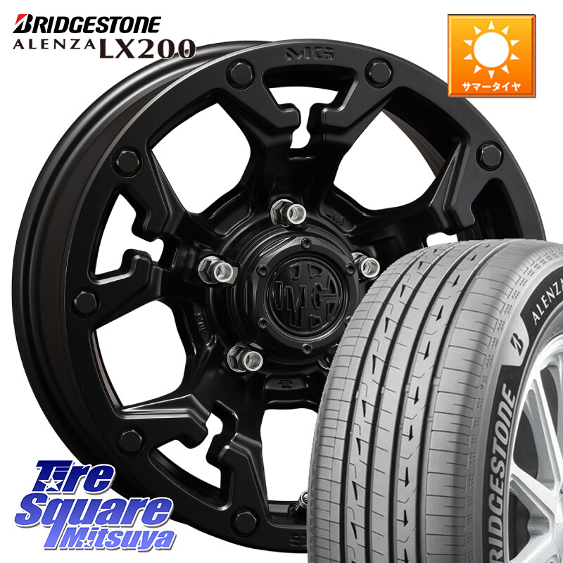 ブリヂストン アレンザ ALENZA LX200 サマータイヤ 215/70R16CRIMSON クリムソン GOLEM ゴーレム 16インチ 16X5.5J 20 5穴 139.7 ジムニー専用(要オーバーフェンダー等) AZオフロード カスタムサイズ|タイヤスクエアミツヤ