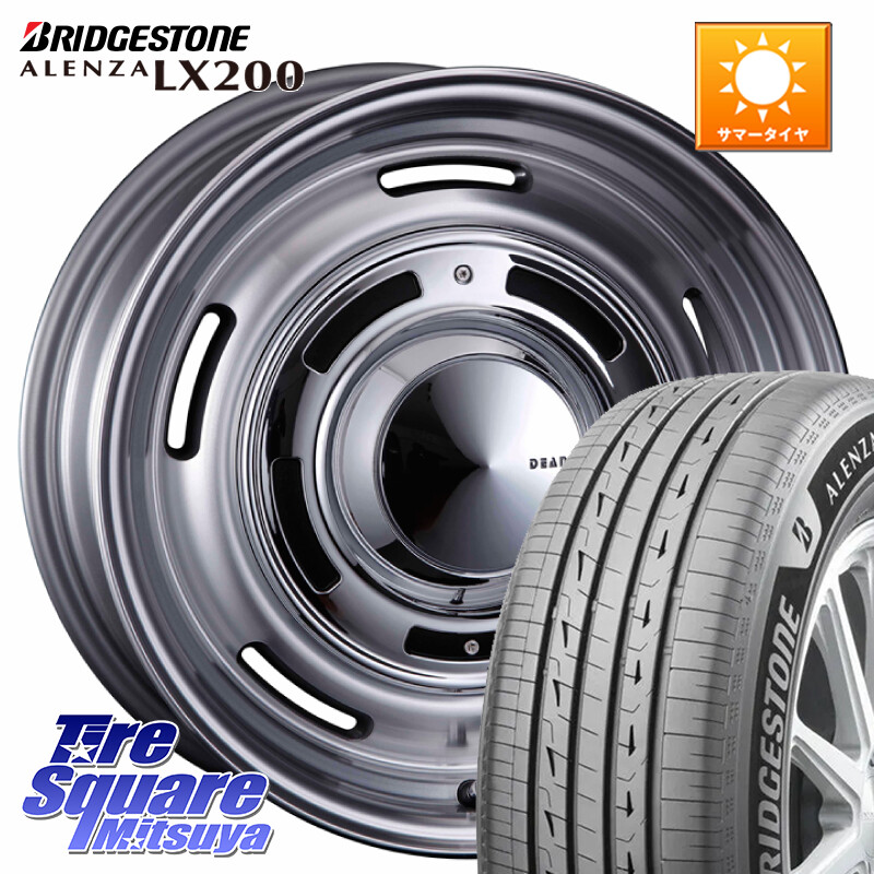 ブリヂストン アレンザ ALENZA LX200 サマータイヤ 235/65R17CRIMSON ディーン クロスカントリー グレー 17インチ 欠品次回7月上~中予定 17X7.0J 38 5穴 114.3 50系RAV4 60系RAV4 RAV4 50系 デリカD:5 D5 カスタムサイズ RAV4 60系 CX-5 CX5 MAZDA|タイヤスクエアミツヤ