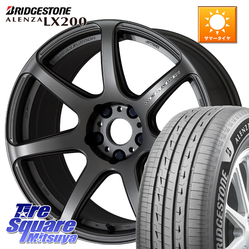 ブリヂストン アレンザ ALENZA LX200 サマータイヤ 235/60R18WORK ワーク EMOTION エモーション T7R MGM 18インチ 18X8.5J 45 5穴 114.3 トレイルシーカー ソルテラ bZ4X｜タイヤスクエアミツヤ 148,940円