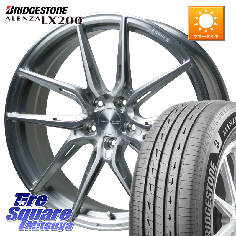 ブリヂストン アレンザ ALENZA LX200 サマータイヤ 235/60R19HotStuff TSF-02 BRS トラフィックスターフォージド 19インチ 19X8.0J(M14B) 35 5穴 114.3 レクサスRX(A10 H10系)｜タイヤスクエアミツヤ