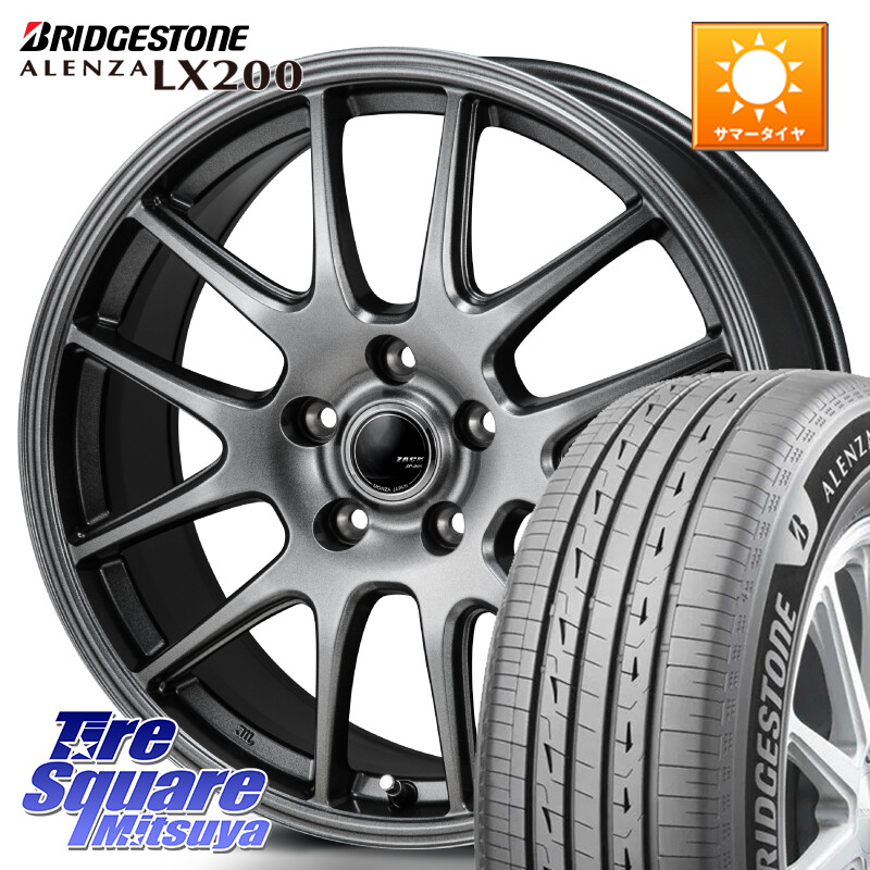 ブリヂストン アレンザ ALENZA LX200 サマータイヤ 225/55R18Japan三陽 ZACK JP-205 ホイール 18X7.5J 38 5穴 114.3 デリカD:5 デリカD:5(26+) エクストレイル X-TRAIL 日産 エクリプスクロス RVR アウトランダー|タイヤスクエアミツヤ