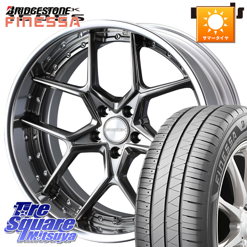ブリヂストン FINESSA HB01 フィネッサ サマータイヤ 245/45R19WEDS MAVERICK 1505S BK S-LoDisk 2ピース ホイール 19インチ 19X9.0J 32 5穴 114.3 アルファード ヴェルファイア カスタムサイズ|タイヤスクエアミツヤ