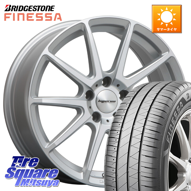 ブリヂストン FINESSA HB01 フィネッサ サマータイヤ 225/45R18MLJ HYPERION CVX ハイペリオン ホイール 18インチ 18X8.0J 38 5穴 114.3 ステージア 日産 HS レクサス クラウンハイブリッド 220・H20系 クラウン 220系 インサイト|タイヤスクエアミツヤ