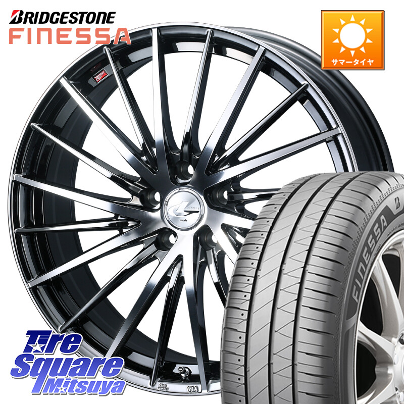 ブリヂストン FINESSA HB01 フィネッサ サマータイヤ 245/45R19WEDS LEONIS FR レオニス FR ホイール 19インチ 19X7.5J 40 5穴 114.3 SL系フォレスター NX レクサス エクリプスクロス RVR アウトランダー|タイヤスクエアミツヤ