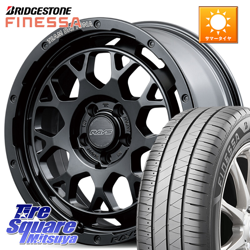 ブリヂストン FINESSA HB01 フィネッサ サマータイヤ 225/45R18RAYS 【欠品次回8~9月】 TEAM DAYTONA M9+ BOJ ホイール 18インチ 18X7.5J 45 5穴 114.3 90系ノア/ヴォクシー RP6~8ステップワゴン レヴォーグ P15キックス ZE1リーフ プリウスアルファ ジューク JUKE|タイヤスクエアミツヤ
