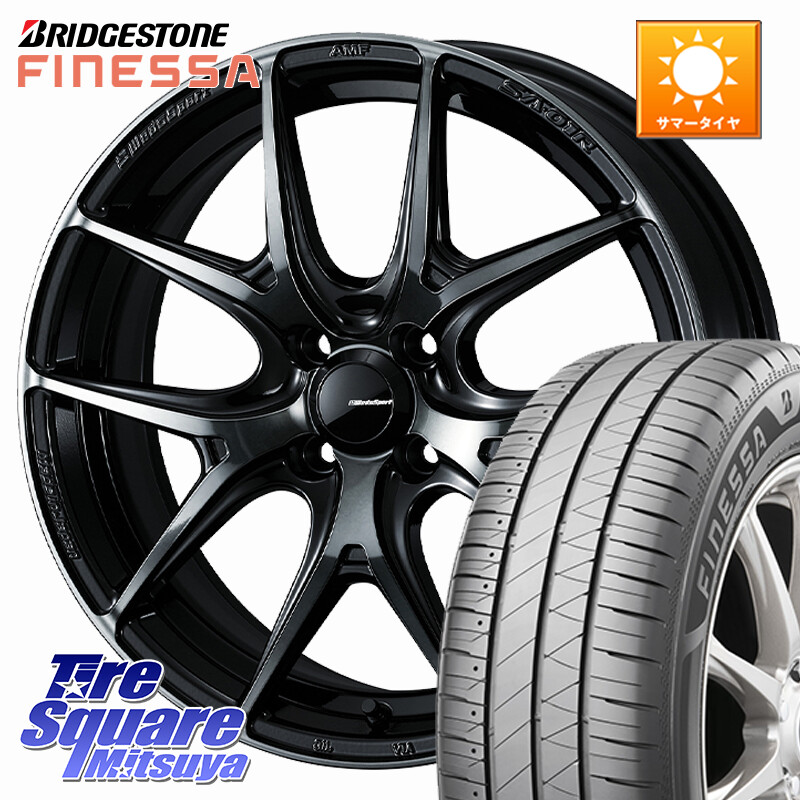 ブリヂストン FINESSA HB01 フィネッサ サマータイヤ 165/65R15WEDS WedsSport SA-01R SA01R ウェッズ スポーツ ホイール 15インチ 15X5.0J 45 4穴 100 ダイハツTAFT Mx27/37/47Sソリオ・MB37SデリカD2 MAx6S系ソリオ デリカ ミニ DELICA MINI デリカD:2 D2 シボレーク|タイヤスクエアミツヤ