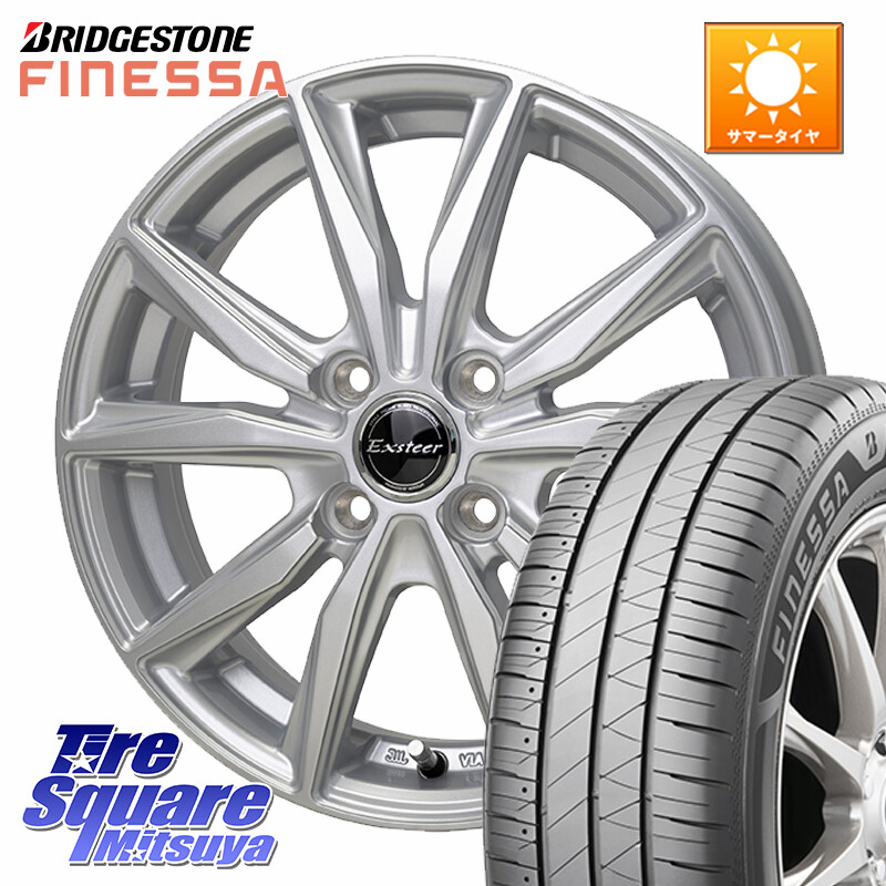 ブリヂストン FINESSA HB01 フィネッサ サマータイヤ 165/60R14HotStuff Exsteer ST ホイール 14インチ エクシーダ 14X4.5J 45 4穴 100 トッポBJ エブリイ ワゴン｜タイヤスクエアミツヤ 47,124円