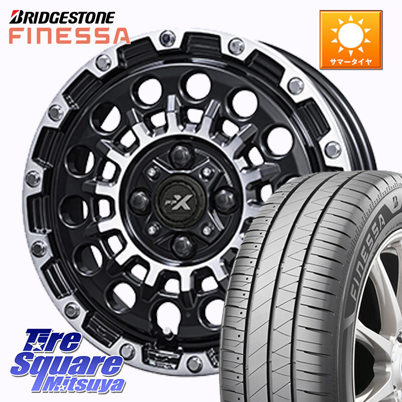 ブリヂストン FINESSA HB01 フィネッサ サマータイヤ 155/65R14KYOHO PPX GX14 ホイール 14インチ 14X4.5J 45 4穴 100 N-BOX デリカミニ2WD タント スペーシア サクラ ハイゼットアゲトラCustom車用※軽自動車専用ホイール※ ルークス ROOX 日産 デイズ デイズルークス|タイヤスクエアミツヤ