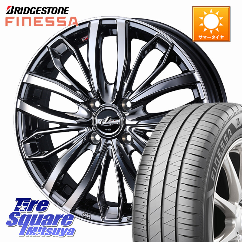 ブリヂストン FINESSA HB01 フィネッサ サマータイヤ 165/55R15WEDS LEONIS SC レオニスSC ホイール 15インチ 15X4.5J 45 4穴 100 N-BOX デリカミニ2WD タント スペーシア サクラ R1 R2 ルークス ROOX 日産 デイズ デイズルークス 日産 コペン N-ONE N ONE エヌワン ワ｜タイヤスクエアミツヤ