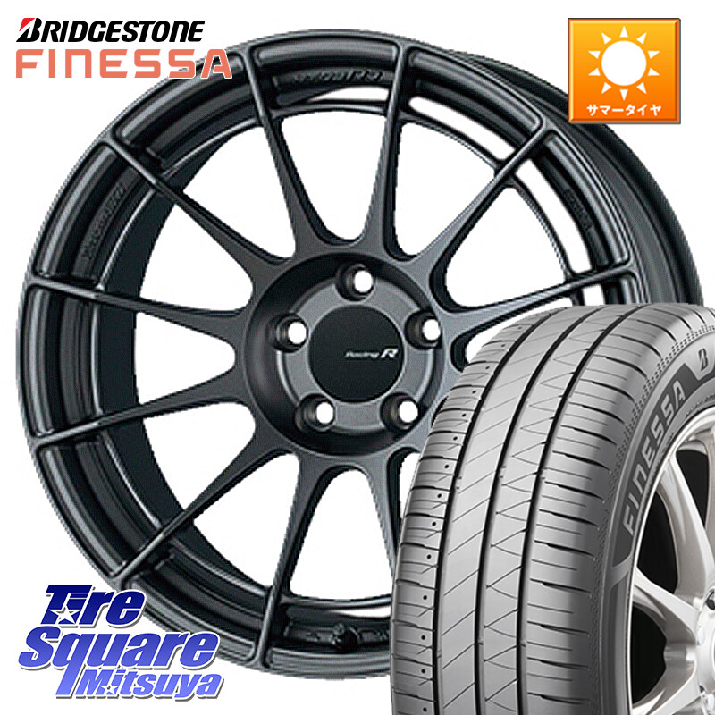 ブリヂストン FINESSA HB01 フィネッサ サマータイヤ 205/55R17ENKEI エンケイ Racing Revolution NT03RR GM ホイール 17X7.0J 48 5穴 114.3 RP6~8ステップワゴン MAZDA3|タイヤスクエアミツヤ