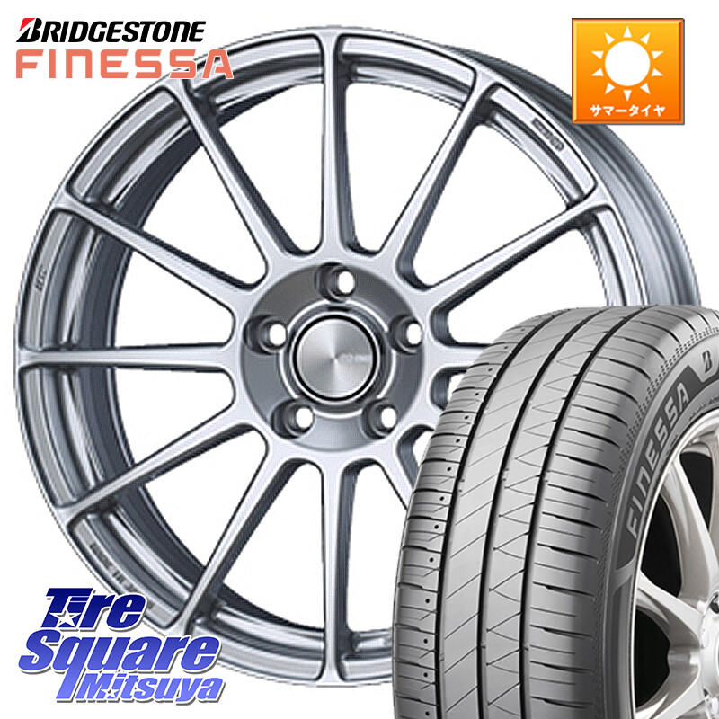 ブリヂストン FINESSA HB01 フィネッサ サマータイヤ 225/50R18ENKEI エンケイ PerformanceLine PF03 ホイール 18X7.0J 45 5穴 114.3 C-HR RV系ヴェゼル RC系オデッセイ後期 MAZDA6 10系アルファード エスティマハイブリッド エスティマ RVR UX レクサス MPV｜タイヤスクエアミツヤ