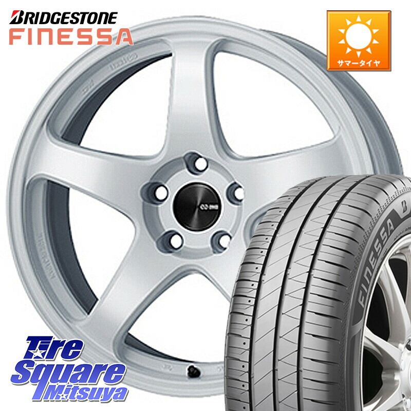 ブリヂストン FINESSA HB01 フィネッサ サマータイヤ 245/45R19ENKEI エンケイ PerformanceLine PF05 WH 19インチ 19X8.0J 45 5穴 114.3 E52エルグランド デリカD:5 SL系フォレスター ヴァンガード ハリアー アウトランダー フーガ FUGA 日産 CR-V｜タイヤスクエアミツヤ