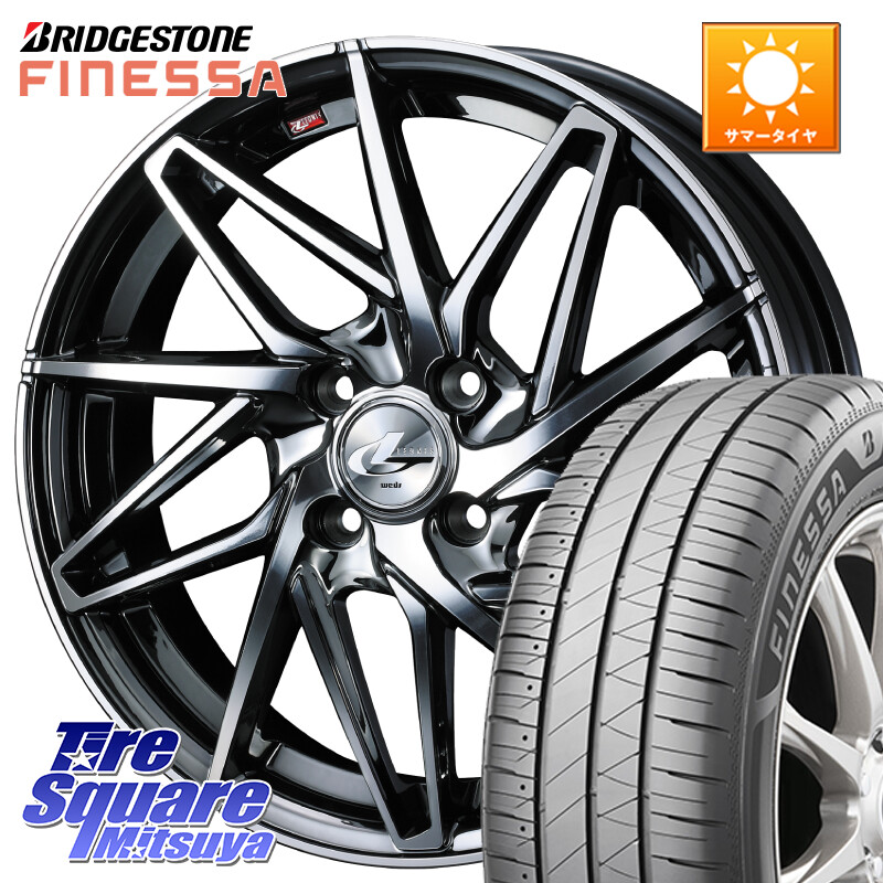 ブリヂストン FINESSA HB01 フィネッサ サマータイヤ 205/65R16WEDS 40575 レオニス LEONIS IT 16インチ 16X6.0J 42 4穴 100 ロッキー ガソリン車 4穴 ライズ ガソリン車 4穴｜タイヤスクエアミツヤ