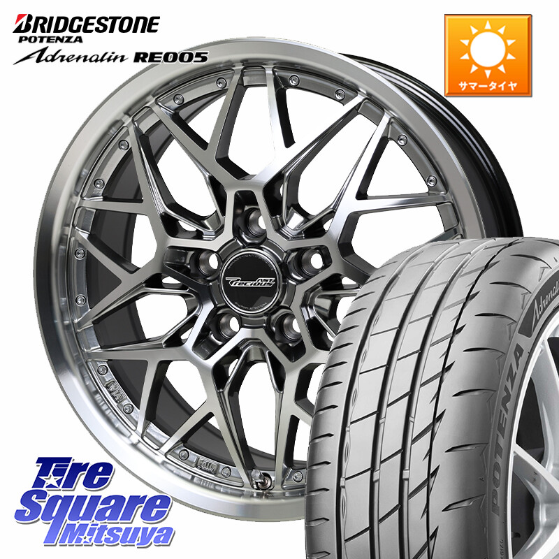 ブリヂストン ポテンザ アドレナリン RE005 Adrenalin【国内正規品】サマータイヤ 235/35R19HotStuff プレシャス Precious AST M5 ホイール 19インチ 19X8.0J 42 5穴 114.3 プリウスアルファ シビック|タイヤスクエアミツヤ