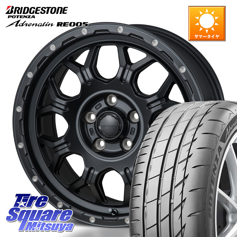 ブリヂストン ポテンザ アドレナリン RE005 Adrenalin【国内正規品】サマータイヤ 235/45R17MONZA HI-BLOCK JERRARD ホイール 17インチ 17X7.5J 41 5穴 114.3 アリスト｜タイヤスクエアミツヤ