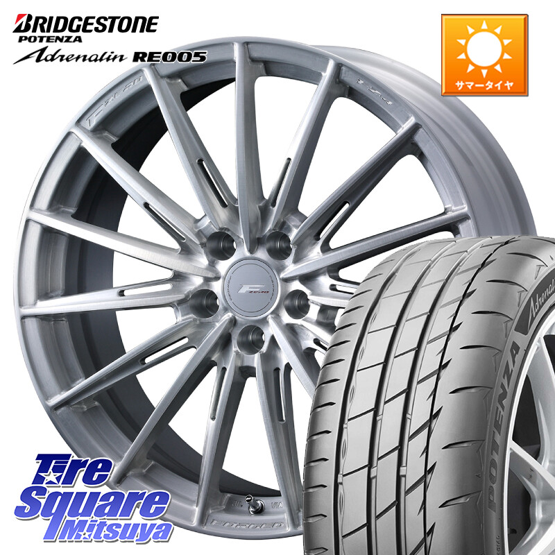 ブリヂストン ポテンザ アドレナリン RE005 Adrenalin【国内正規品】サマータイヤ 245/40R19WEDS F ZERO FZ4 FZ-4 鍛造 FORGED 19インチ エフゼロ 19X8.0J 35 5穴 114.3 30系アルファード/ヴェルファイア 20系アルファード アルファードハイブリッド ヴェルファイアハ|タイヤスクエアミツヤ