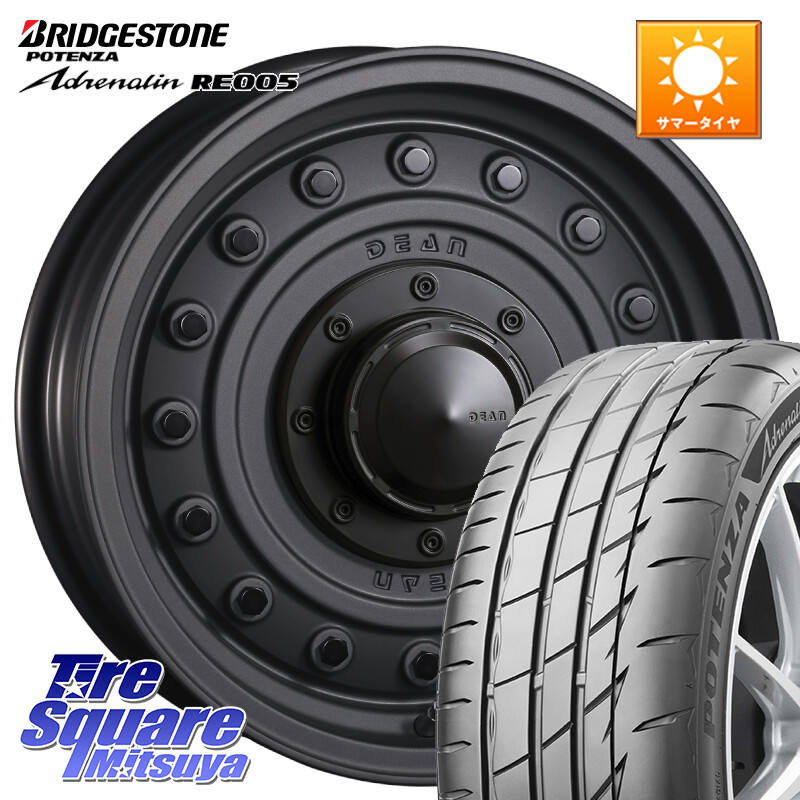 ブリヂストン ポテンザ アドレナリン RE005 Adrenalin【国内正規品】サマータイヤ 215/55R16CRIMSON ディーン コロラド 16インチ 16X7.0J 37 5穴 114.3 インサイト｜タイヤスクエアミツヤ