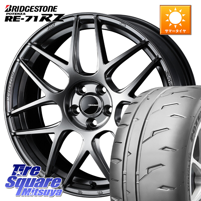 ブリヂストン POTENZA RE-71RZ RE71RZ ポテンザ【国内正規品】サマータイヤ 215/40R18WEDS WedsSport SA-27R SA27R ウェッズ スポーツ ホイール 18インチ 18X8.0J 42 5穴 114.3 リーフ LEAF 日産 カローラルミオン|タイヤスクエアミツヤ