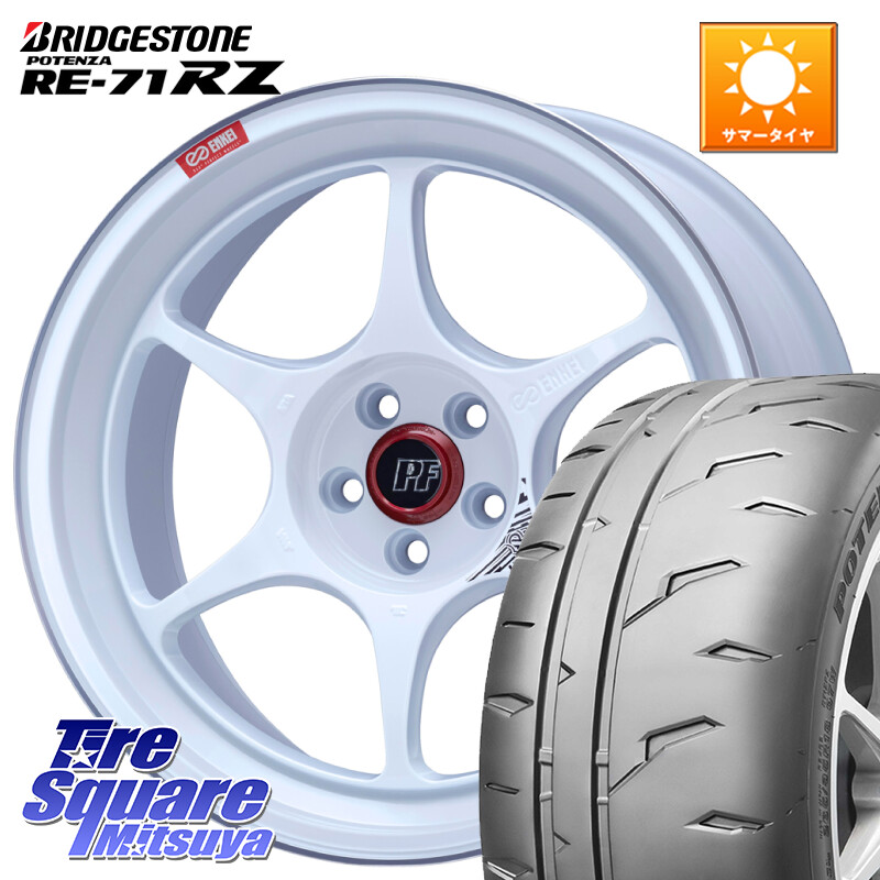ブリヂストン POTENZA RE-71RZ RE71RZ ポテンザ【国内正規品】サマータイヤ 215/45R18ENKEI エンケイ PerformanceLine PF06 ホイール 18インチ 18X8.0J 45 5穴 114.3 90系ノア/ヴォクシー ZE1リーフ プリウスアルファ ノア NOAH ジェイド シビック|タイヤスクエアミツヤ