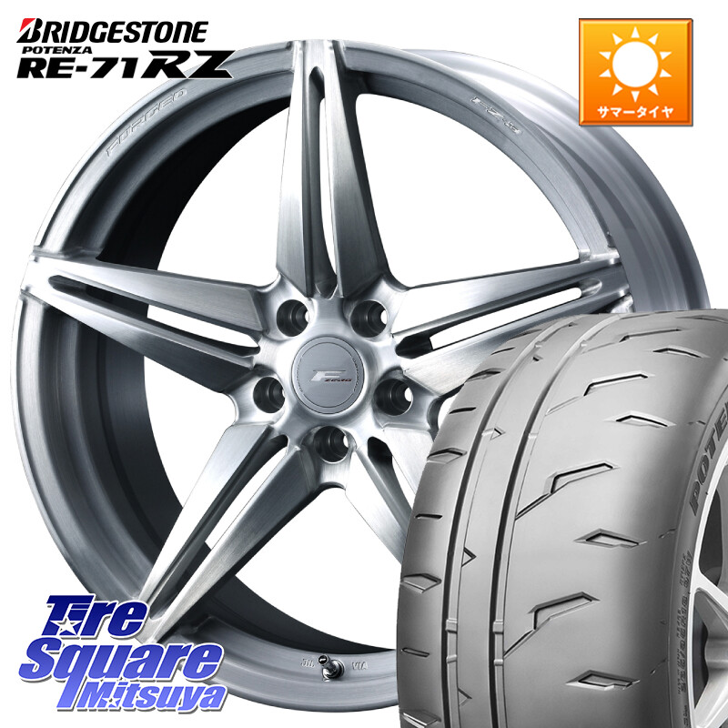 ブリヂストン POTENZA RE-71RZ RE71RZ ポテンザ【国内正規品】サマータイヤ 215/45R18WEDS F ZERO FZ-3 FZ3 鍛造 FORGED ホイール18インチ エフゼロ 18X7.5J 48 5穴 114.3 90系ノア/ヴォクシー MAZDA3 P15キックス ZE1リーフ プリウスアルファ ノア NOAH ジェイド ア|タイヤスクエアミツヤ