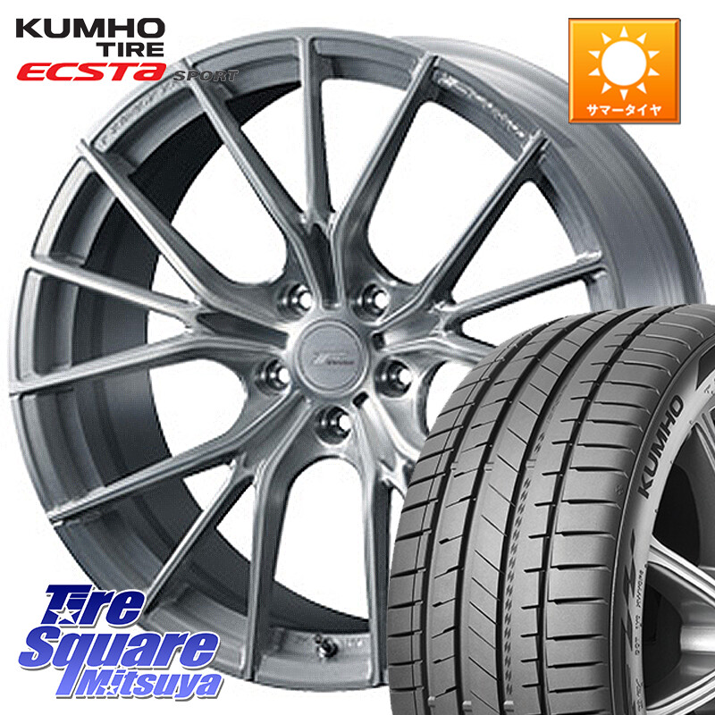 KUMHO ECSTA SPORT PS72 サマータイヤ 245/45R19WEDS F ZERO FZ-1 FZ1 鍛造 FORGED ホイール19インチ エフゼロ 19X9.0J 38 5穴 114.3 アルファード ヴェルファイア カスタムサイズ|タイヤスクエアミツヤ