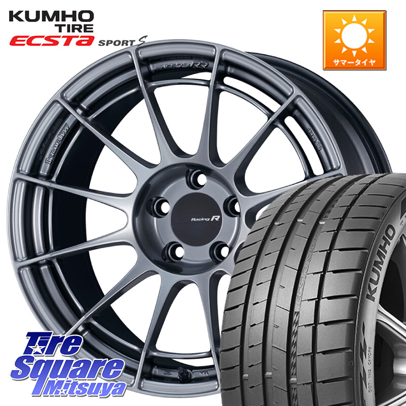 KUMHO ECSTA SPORT S PS72 サマータイヤ 225/35R19ENKEI エンケイ Racing Revolution NT03RR ホイール 18X8.5J(86 Brembo) 42 5穴 100 BRZ ブレンボキャリパー｜タイヤスクエアミツヤ