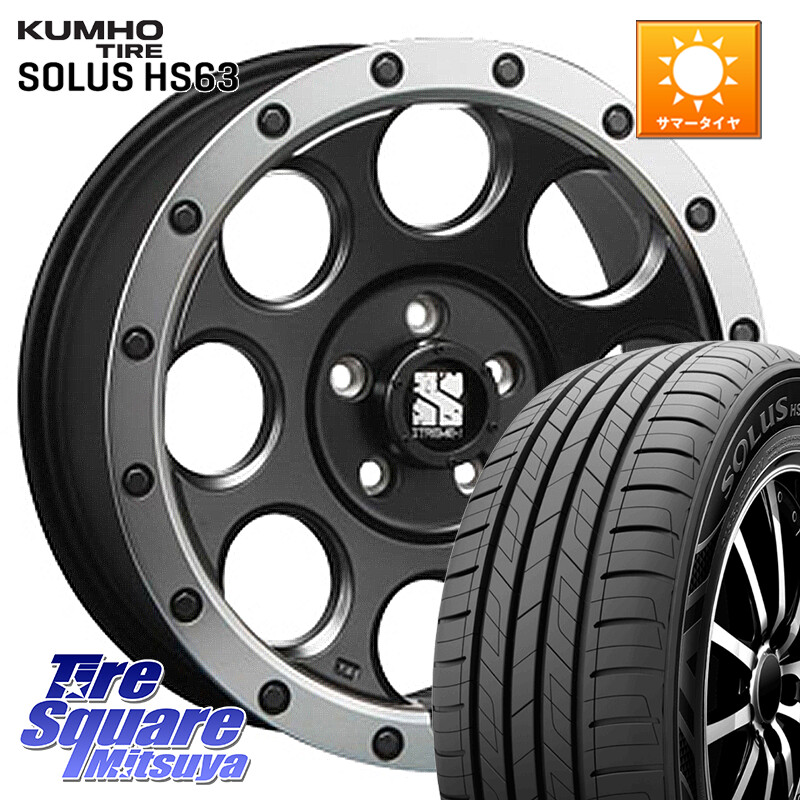 KUMHO SOLUS HS63 サマータイヤ 225/60R18MLJ XJ03 エクストリームJ XTREME-J ホイール 18インチ 18X8.0J 40 5穴 114.3 50系RAV4 80系ハリアー T32エクストレイル CX-5 BT5レガシィアウトバック RAV4 50系 NX レクサス CX-5 CX5 MAZDA|タイヤスクエアミツヤ