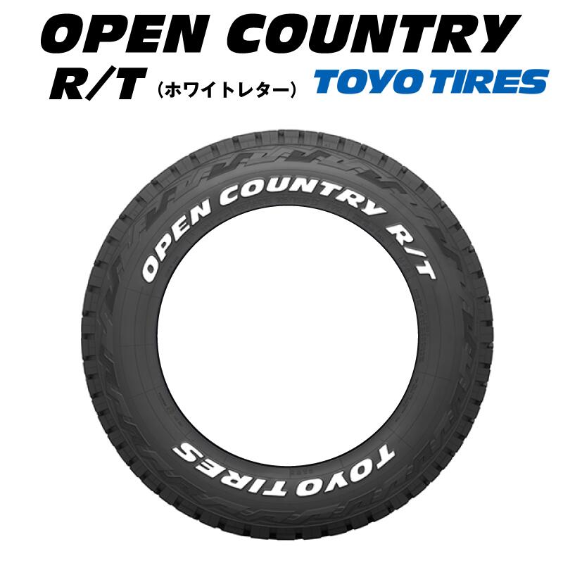 Qq TOYOTIRES オープンカントリー RT ホワイトレター T R 17インチ