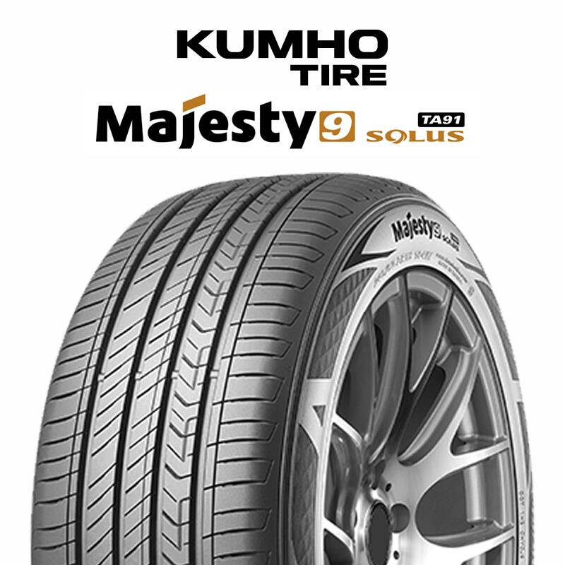 【取付対象】【4本1セットでの販売】KUMHO SOLUS TA91 Majesty9 225/50R18 4本価格 タイヤのみ サマータイヤ 18インチ｜タイヤスクエアミツヤ 41,210円