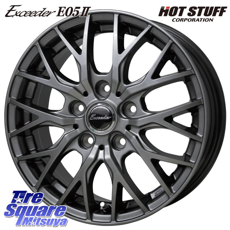 楽天市場】HotStuff Exceeder E05-2 ホイール 17インチ 17 X 7.0J +38