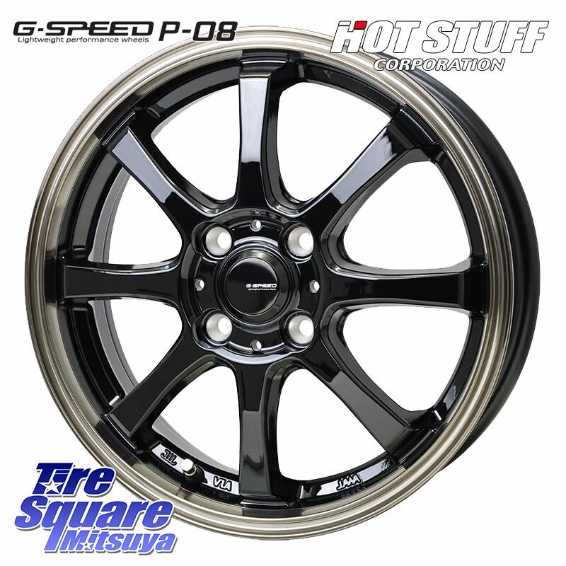 グッドイヤー EffcientGrip ECO EG02 サマータイヤ 195/60R16HotStuff G-SPEED P-08 ホイール 16インチ ジースピード 16X6.0J 45 4穴 100 E13オーラ｜タイヤスクエアミツヤ