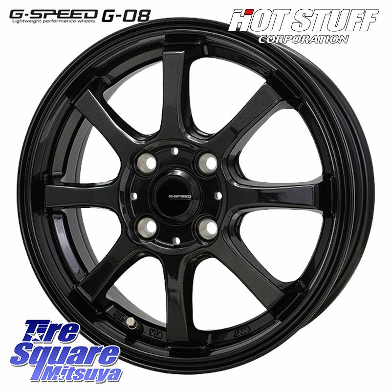 グッドイヤー EffcientGrip ECO EG02 サマータイヤ 175/60R16HotStuff G-SPEED G-08 ホイール 16インチ ジースピード 16X6.0J 45 4穴 100 クロスビー ラクティス アクア イグニス｜タイヤスクエアミツヤ 54,492円