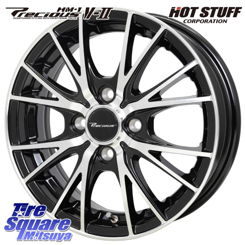 HotStuff Precious HM-1 V2 プレシャス ホイール 14インチ 14 X 4.5J +45 4穴 100 ブリヂストン FINESSA HB01 フィネッサ サマータイヤ 155/65R14 デリカミニ2WD タント スペーシア サクラ ハイゼット アゲトラCustom車用※軽自動車専用ホイール※